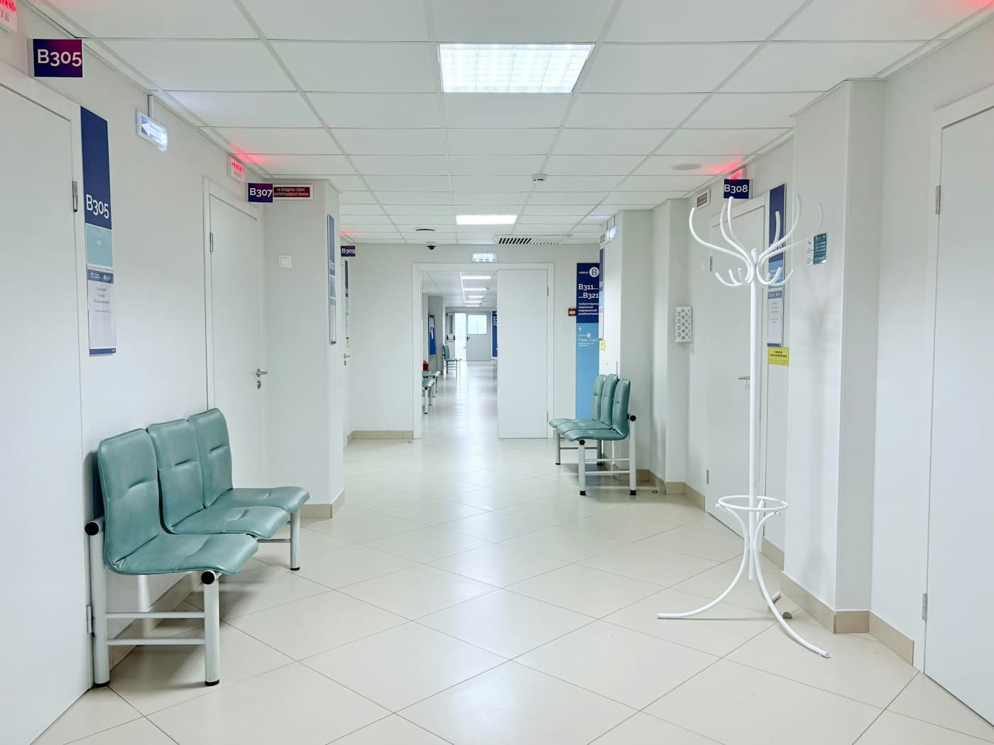 corredor de hospital