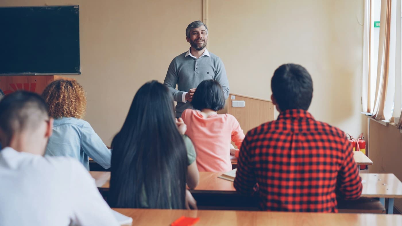sala de curso de idiomas